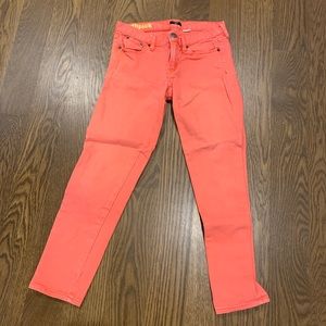 J crew matchstick jeans size 25